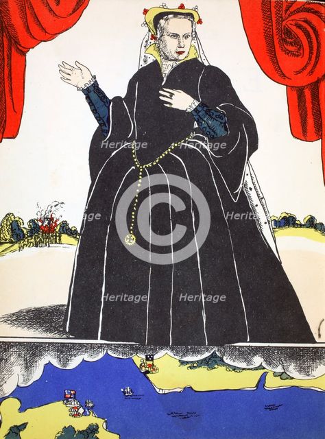 Mary I, Queen of England from 1553, (1932). Creator: Rosalind Thornycroft.