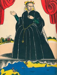 Mary I, Queen of England from 1553, (1932). Artist: Rosalind Thornycroft