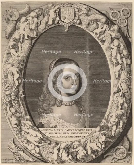 Mary I Stuart, 1643. Creator: Jonas Suyderhoef.