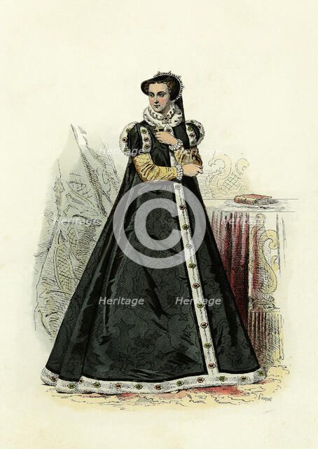 Mary I Tudor (1516-1558), Queen of England and Ireland from 1553 to 1558. Daughter of Henry VIII …