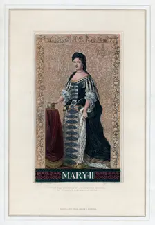 Mary II, Queen of England, Scotland and Ireland.Artist: R Anderson