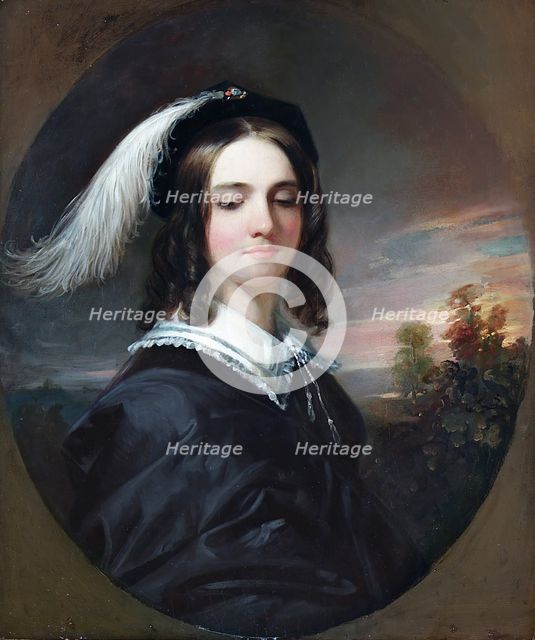 Mary Inman, 1844. Creator: Daniel Huntington.