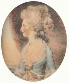 Mary Isabella, Duchess of Rutland c1781. Artist: John Downman