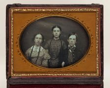 Mary, Jane, and John Hoyt, between 1850 and 1860. Creator: Unknown