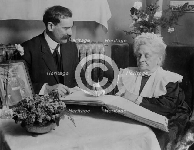 Mary Kennon Evans registers, between c1910 and c1915. Creator: Bain News Service.