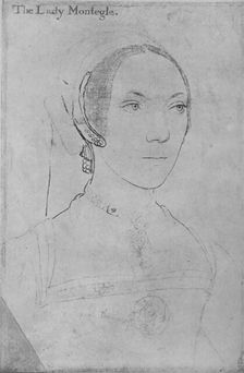 Mary, Lady Monteagle c1538-1540 (1945). Artist: Hans Holbein the Younger
