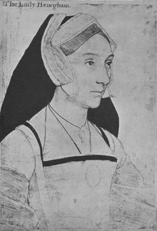 Mary, Lady Heveningham c1532-1543 (1945). Artist: Hans Holbein the Younger
