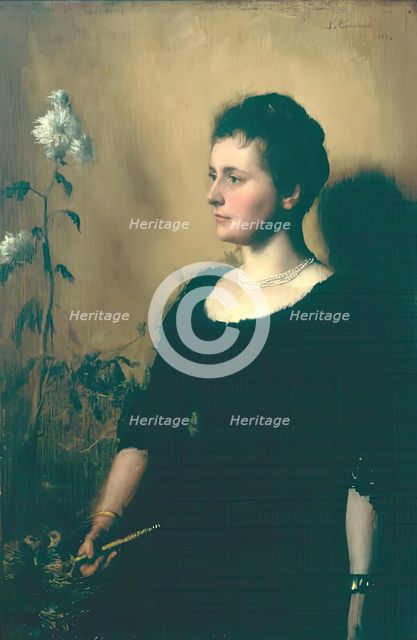 Mary Livesey Forbes, 1884. Creator: James Cadenhead.