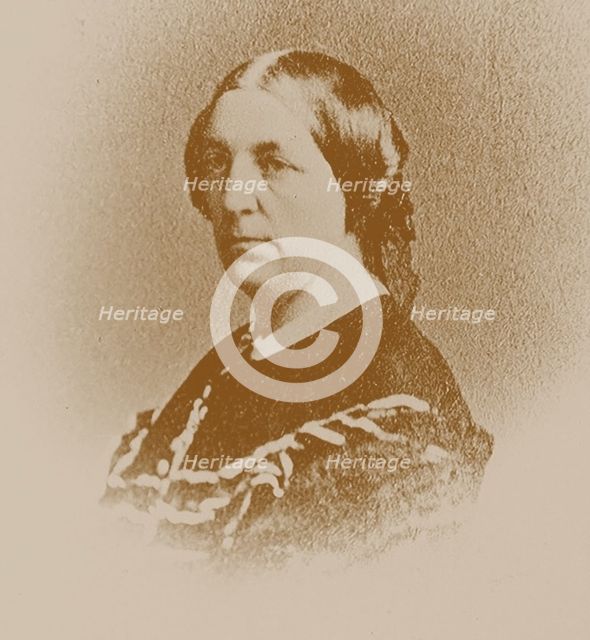 Mary Livingston Ludlow Hall (1843-1919). Creator: Anonymous.
