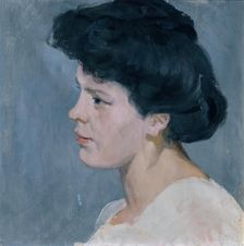 Mary Losert, niece of the artist, 1919. Creator: Ernst Stohr