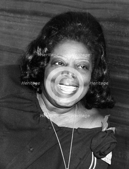 Mary Lou Williams, President Hotel, London, 1978.   Artist: Brian O'Connor.