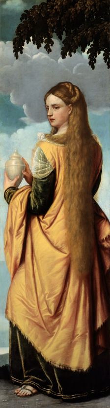 Mary Magdalene, 1540/50. Creator: Moretto da Brescia