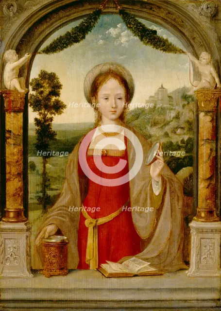 Mary Magdalene, 15th or 16th century. Creator: Quentin Metsys I.