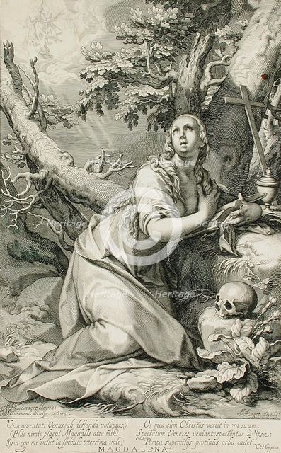 Mary Magdalene, 1609. Creator: Willem van Swanenburg.