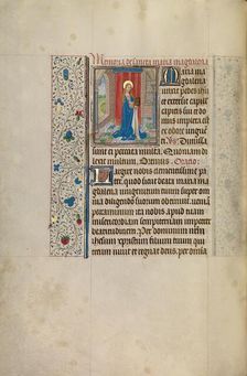 Mary Magdalene; Arenberg Hours, early 1460s. Creator: Workshop of Willem Vrelant