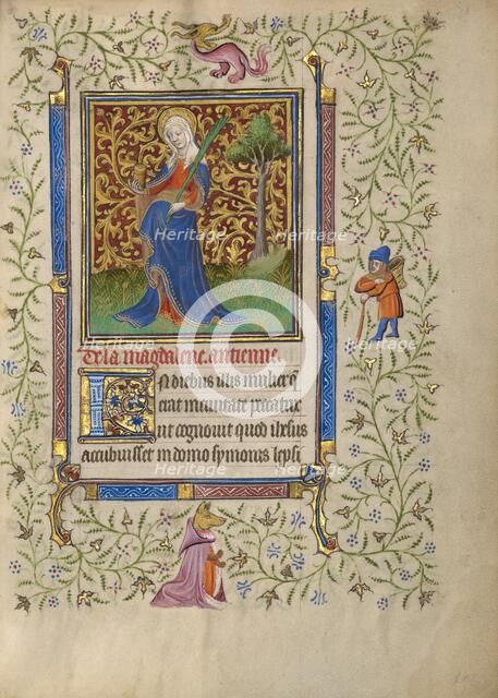 Mary Magdalene; Book of Hours, about 1410. Creator: Unknown.