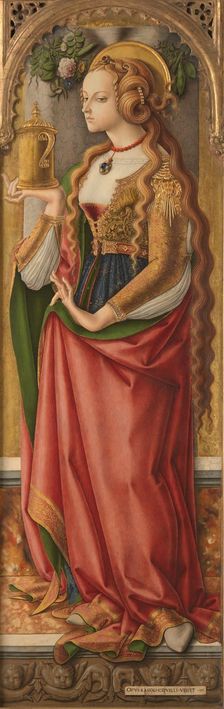 Mary Magdalene, c.1480. Creator: Carlo Crivelli