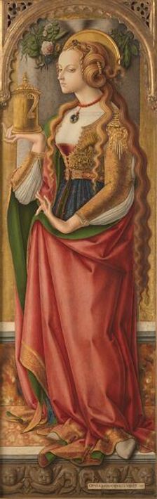 Mary Magdalene, c.1480. Creator: Carlo Crivelli