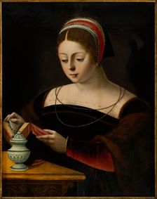 Mary Magdalene, c.1540. Creator: Master of the Female Half-Lengths (First half of 16th cen.)