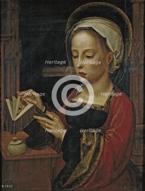 Mary Magdalene Reading. Artist: Isenbrant, Adriaen (1490-1551)