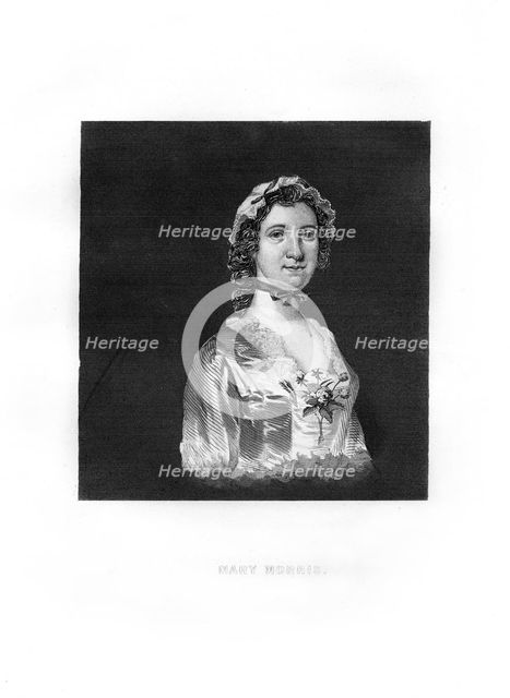 Mary Morris, 1872. Artist: Unknown