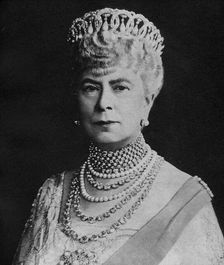Mary of Teck, Queen Consort of George V of the United Kingdom, c1936. Creator: Unknown