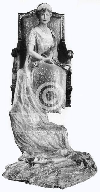 Mary of Teck, Queen Consort of George V of the United Kingdom, c1930s. Artist: Unknown