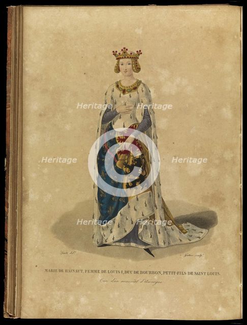 Mary of Avesnes (1280-1354), Late 18th cent.. Artist: Gatine, Georges Jacques (1773-1831)