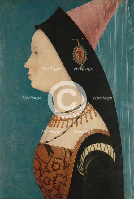Mary of Burgundy, 1528. Creator: Master HA.