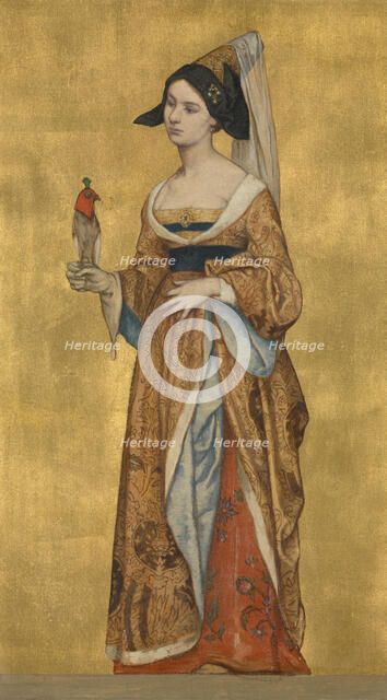 Mary of Burgundy, 1889. Creator: Albrecht De Vriendt.