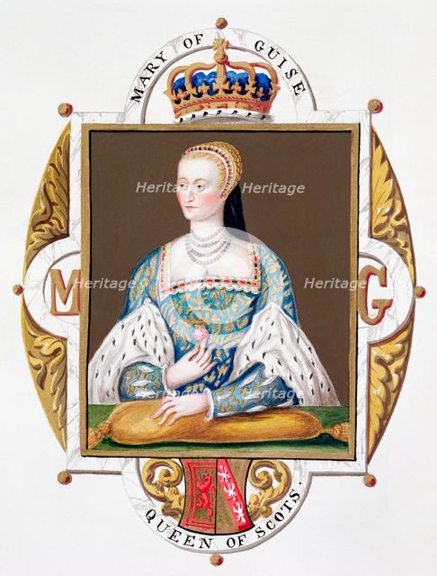 Mary of Guise, Queen Consort of James V of Scotland, (1825). Creator: Sarah, Countess of Essex.