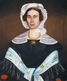 Mary P. Fiske, 1838. Creator: John Wilkie