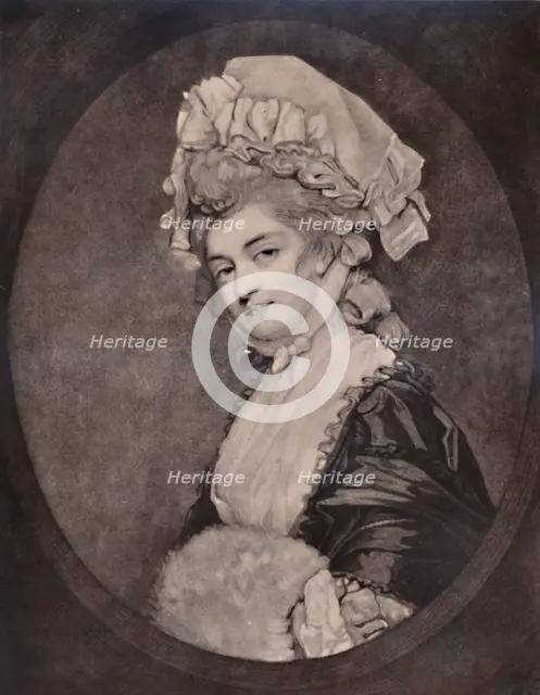 Mary 'Perdita' Robinson, English actress, c1781 (1894). Artist: John Raphael Smith.