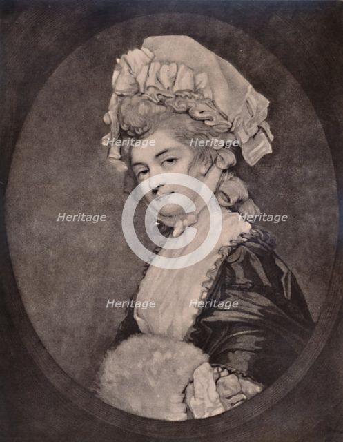 Mary 'Perdita' Robinson, English actress, c1781 (1894). Artist: John Raphael Smith.