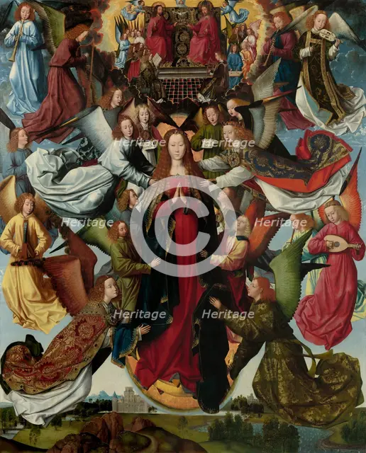 Mary, Queen of Heaven, c. 1485/1500. Creator: Master of the Legend of St. Lucy.