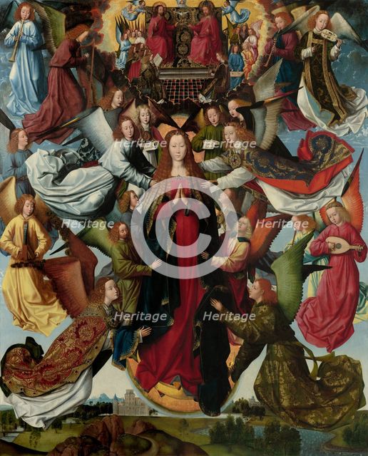 Mary, Queen of Heaven, c. 1485/1500. Creator: Master of the Legend of St. Lucy.