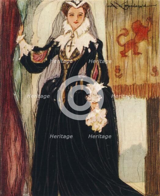 Mary, Queen of Scots, (1542-1587), 1937. Artist: Alexander K MacDonald