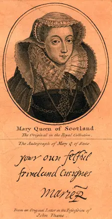 Mary, Queen of Scots, (1542-1587)