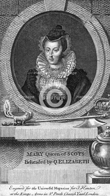 Mary, Queen of Scots, (1542-1587). Artist: Unknown