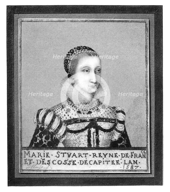 Mary, Queen of Scots, 1587, (1896). Artist: Unknown