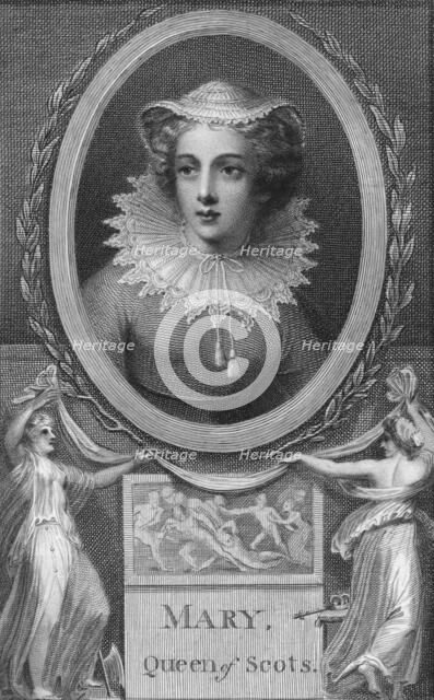 'Mary, Queen of Scots', 1788. Artist: Unknown.