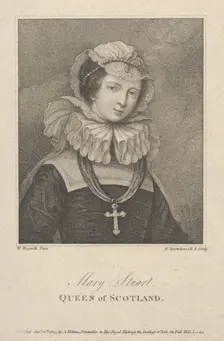Mary, Queen of Scots, January 12, 1803., January 12, 1803. Creator: Francesco Bartolozzi