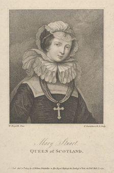 Mary, Queen of Scots, January 12, 1803., January 12, 1803. Creator: Francesco Bartolozzi