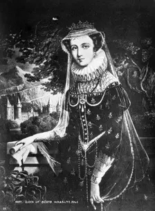 Mary, Queen Of Scots portrait. Creator: Unknown