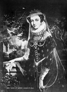 Mary, Queen Of Scots portrait. Creator: Unknown