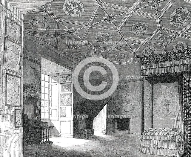 Mary Queen of Scots' Room at Holyrood, 1850. Creator: Unknown.