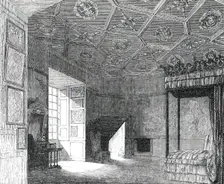 Mary Queen of Scots Room at Holyrood, 1850. Creator: Unknown