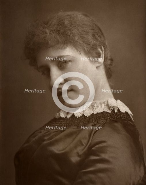 Mary Rorke, British actress, 1884. Artist: St James's Photographic Co