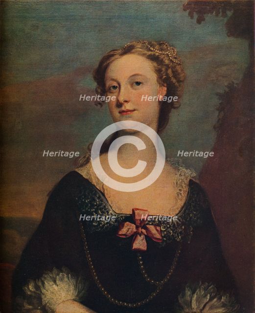 Mary Rossam, c1734, (1930). Creator: Joseph Highmore.