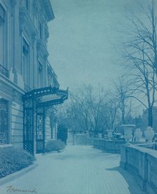 Mary Scott Townsend House, Wash., D.C.: Carriage house(?), c1910. Creator: Frances Benjamin Johnston